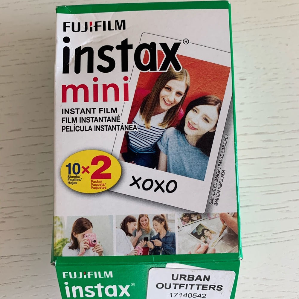 Fuji film instax mini 20 pack never opened